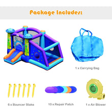 Load image into Gallery viewer, Gymax Inflatable Bouncer Alien Bounce HouseKids Jump Slide Ball Pit w/ 480W Blower
