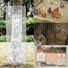 Load image into Gallery viewer, Gymax 48&#39;&#39;x 50&#39; 1/4 inch Hardware Cloth Galvanized Chicken Wire Welded Fence Mesh Roll
