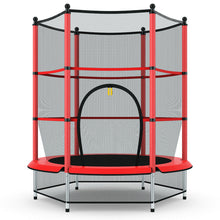Load image into Gallery viewer, Gymax Kids Youth Jumping Round Trampoline Exercise W/ Safety Pad
