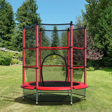 Load image into Gallery viewer, Gymax Kids Youth Jumping Round Trampoline Exercise W/ Safety Pad
