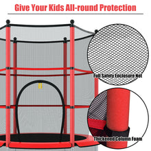 Load image into Gallery viewer, Gymax Kids Youth Jumping Round Trampoline Exercise W/ Safety Pad
