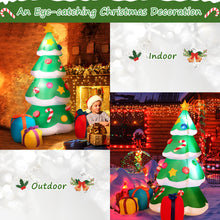 Load image into Gallery viewer, Gymax 6ft Inflatable Christmas Tree Indoor Outdoor Decoration w/ 3 Gift Boxes
