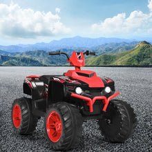 Load image into Gallery viewer, Gymax 12V Electric Kids Ride On Car ATV 4-Wheeler Quad w/ Music LED Light Red
