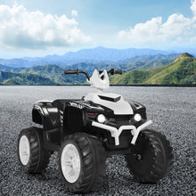 Load image into Gallery viewer, Gymax 12V Electric Kids Ride On Car ATV 4-Wheeler Quad w/ Music LED Light White
