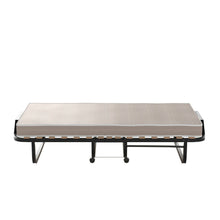 Load image into Gallery viewer, Gymax Folding Bed w/ Memory Foam Mattress Rollaway Metal Guest Bed Sleeper
