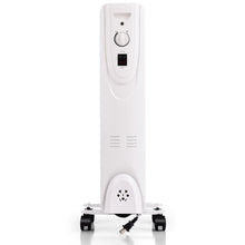 Load image into Gallery viewer, Gymax 1500W Portable Oil Filled Radiator Space Heater w/ Wheels Adjustable Thermostat
