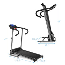 Load image into Gallery viewer, Gymax Folding Treadmill 1100W Electric Motorized Running Jogging Walking Machine
