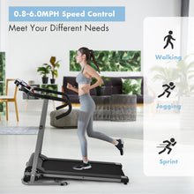 Load image into Gallery viewer, Gymax Folding Treadmill 1100W Electric Motorized Running Jogging Walking Machine
