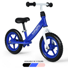 Load image into Gallery viewer, Gymax 12&#39;&#39; Balance Bike Kids No-Pedal Learn To Ride Pre Bike w/ Adjustable Seat
