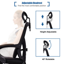 Load image into Gallery viewer, Gymax High Back Office Recliner Chair Adjustable Headrest w/ Footrest &amp; Lumbar Pillow
