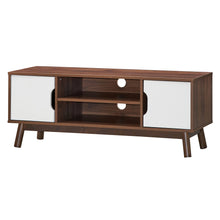 Load image into Gallery viewer, Gymax TV Stand Entertainment Media Center Console For TV's up to 50'' w/Cabinet White
