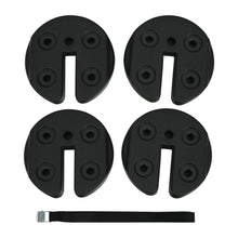 Load image into Gallery viewer, Gymax 4/6/8PCS Weight Plates Patio Canopy Tent Gazebo Shade Umbrella Water Filled 20/30/40LBS
