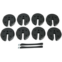 Load image into Gallery viewer, Gymax 4/6/8PCS Weight Plates Patio Canopy Tent Gazebo Shade Umbrella Water Filled 20/30/40LBS
