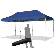 Load image into Gallery viewer, Gymax 10&#39;x20&#39; Pop up Canopy Tent Folding Heavy Duty Sun Shelter Adjustable W/Bag
