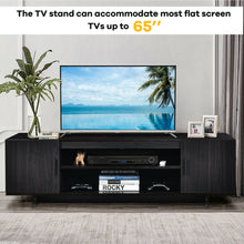 Load image into Gallery viewer, Gymax Modern TV Stand Media Entertainment Center for TV&#39;s up To 65&#39;&#39; w/Storage Cabinet

