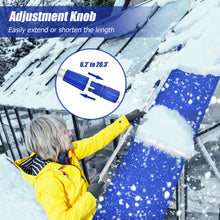 Load image into Gallery viewer, Gymax 21ft Roof Snow Rake Removal Tool Lightweight w/ Adjustable Telescoping Handle
