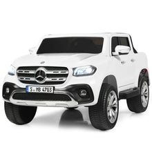 Load image into Gallery viewer, Gymax 12V 2-Seater Kids Ride On Car Licensed Mercedes Benz X Class RC w/ Trunk

