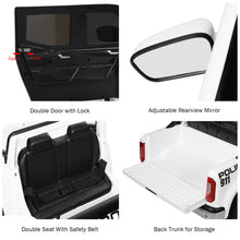 Load image into Gallery viewer, Gymax 12V 2-Seater Kids Ride On Police Car Licensed Mercedes Benz X Class RC w/ Trunk
