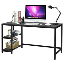 Load image into Gallery viewer, Gymax 47&#39;&#39; Computer Desk Office Study Table Workstation Home w/ Adjustable Shelf Rustic
