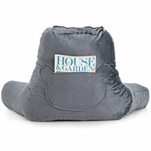 Load image into Gallery viewer, Gymax Reading Pillow TV Bed Rest Memory Foam with Arms Rests Neck Roll Back Support
