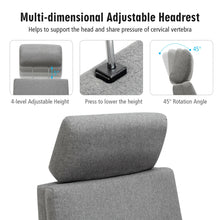 Load image into Gallery viewer, Gymax Massage Recliner Chair Swivel Single Sofa Lounge w/Adjustable Headrest
