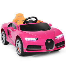 Load image into Gallery viewer, Gymax 12V Kids Ride On Car Licensed Bugatti Electric Car w/ Remote Control
