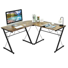 Load image into Gallery viewer, Gymax 59&#39;&#39; L-Shaped Corner Desk Home Office Computer Table Study Workstation
