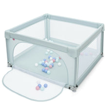 Load image into Gallery viewer, Gymax Baby Playpen Infant Large Safety Play Center Yard w/ 50 Ocean Balls
