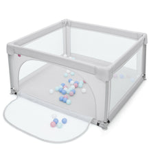 Load image into Gallery viewer, Gymax Baby Playpen Infant Large Safety Play Center Yard w/ 50 Ocean Balls
