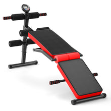 Load image into Gallery viewer, Gymax Adjustable Multi-Functional Weight Bench Folding Strength Training Bench
