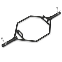 Load image into Gallery viewer, Gymax 56'' Olympic Hexagon Deadlift Bar Trap Bar W/ Folding Grips Powerlifting
