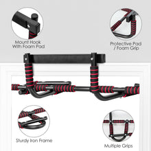 Load image into Gallery viewer, Gymax Multi-Purpose Pull Up Bar Doorway Fitness Chin Up Bar No Screw Home Gym
