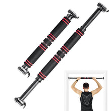Load image into Gallery viewer, Gymax Pull Up Bar Doorway Adjustable Chin Up Bar No Screw W/ Locking Mechanism
