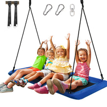 Load image into Gallery viewer, Gymax 60&#39;&#39; Kids Giant Tree Rectangle Swing 700 lbs w/ Adjustable Hanging Ropes
