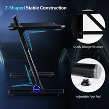Load image into Gallery viewer, Gymax Gaming Computer Desk Height Adjustable w/ LED Light &amp; Gaming Handle Rack
