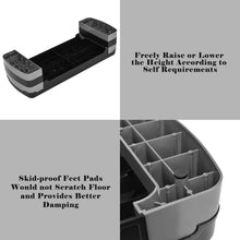 Load image into Gallery viewer, Gymax Exercise Aerobic Step Platform Deck w/ Height-Adjustable Levels 4&#39;&#39; 6&#39;&#39; 8&#39;&#39;
