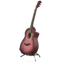 Load image into Gallery viewer, Gymax 40-inch Full Size Acoustic Guitar Kit 6 String Cutaway Folk Guitar Bundle
