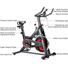 Load image into Gallery viewer, Gymax Exercise Magnetic Bike Stationary Belt Drive Bicycle Cardio Cycling Bike
