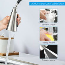 Load image into Gallery viewer, Gymax Touchless Kitchen Faucet 360?? Swivel Single Handle Sensor 3 Mode Sprayer
