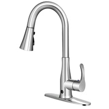 Load image into Gallery viewer, Gymax Touchless Kitchen Faucet 360?? Swivel Single Handle Sensor 3 Mode Sprayer
