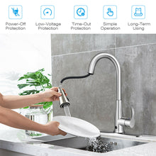 Load image into Gallery viewer, Gymax Touchless Kitchen Faucet 360?? Swivel Single Handle Sensor 3 Mode Sprayer
