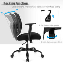 Load image into Gallery viewer, Gymax 400LBS Mesh Big &amp; Tall Office Chair Swivel Task Chair w/ Lumbar Support
