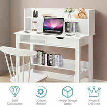 Load image into Gallery viewer, Gymax Home Office Computer Desk Workstation Laptop PC Table w/ Drawer &amp; Shelf

