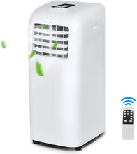 Load image into Gallery viewer, Gymax Portable Air Conditioner Cooling Fan Dehumidifier 8000BTU w/ Remote Control
