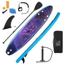 Load image into Gallery viewer, Gymax 10.5 ft Inflatable Stand-Up Paddle Board Non-Slip Deck Surfboard w/ Hand Pump
