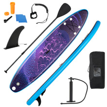 Load image into Gallery viewer, Gymax 11 ft Inflatable Stand-Up Paddle Board Non-Slip Deck Surfboard w/ Hand Pump
