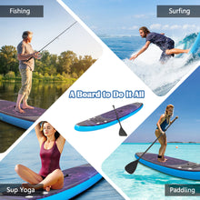 Load image into Gallery viewer, Gymax 11 ft Inflatable Stand-Up Paddle Board Non-Slip Deck Surfboard w/ Hand Pump
