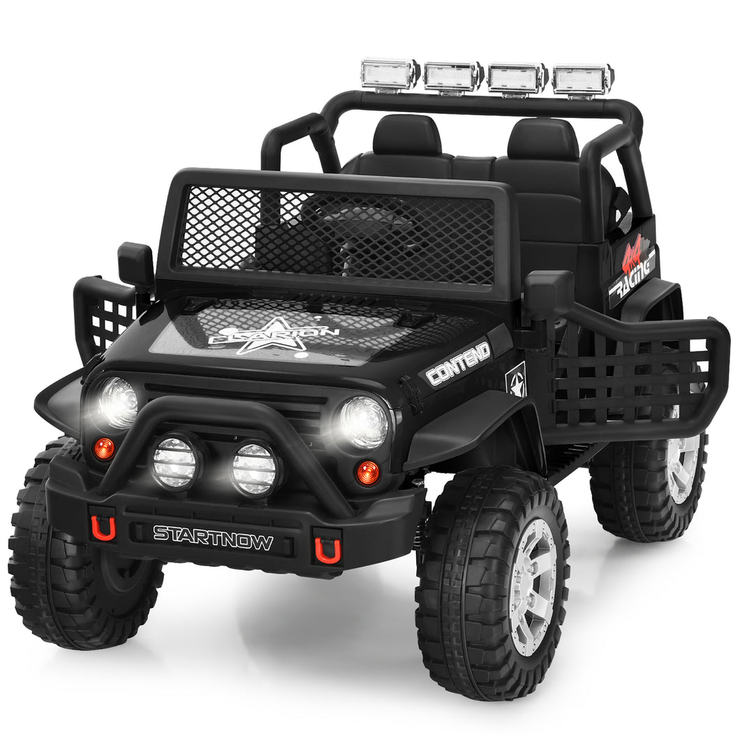 Gymax 12V Electric Kids Ride On Car Truck w/ MP3 Horn 2.4G Remote Control