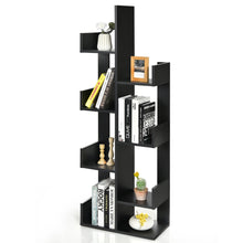 Load image into Gallery viewer, Gymax 8-Shelf Bookcase Modern Tree Bookshelf Storage Decor Freestanding
