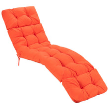 Load image into Gallery viewer, Gymax 73-inch Chaise Lounge Cushion Thickened Recliner Cushion w/ 4 String Ties
